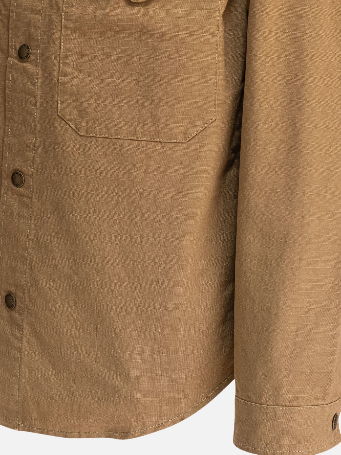 Giacche overshirt Solid colour  Marrone - Manifattura Ceccarelli Uomo | PDP | VIETTI Online Store | thumbnail_4