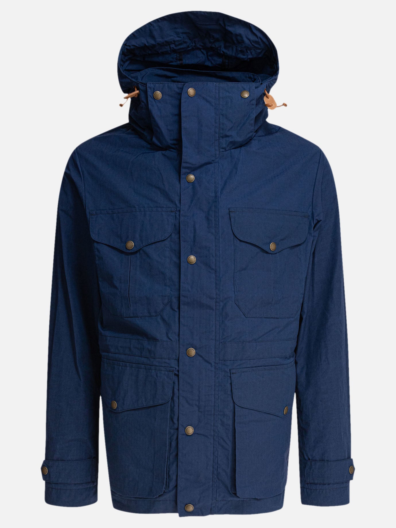 Quilted & Utility Jackets Solid colour  Blue - Manifattura Ceccarelli Men | PDP | VIETTI Online Store | thumbnail