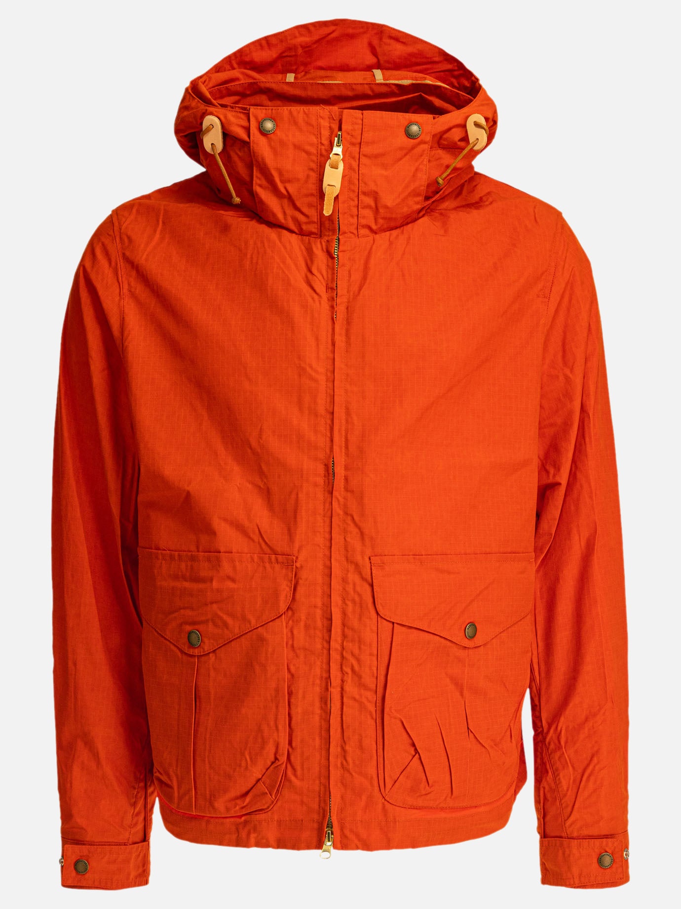 Giacche overshirt Solid colour  Arancione - Manifattura Ceccarelli Uomo | PDP | VIETTI Online Store | thumbnail