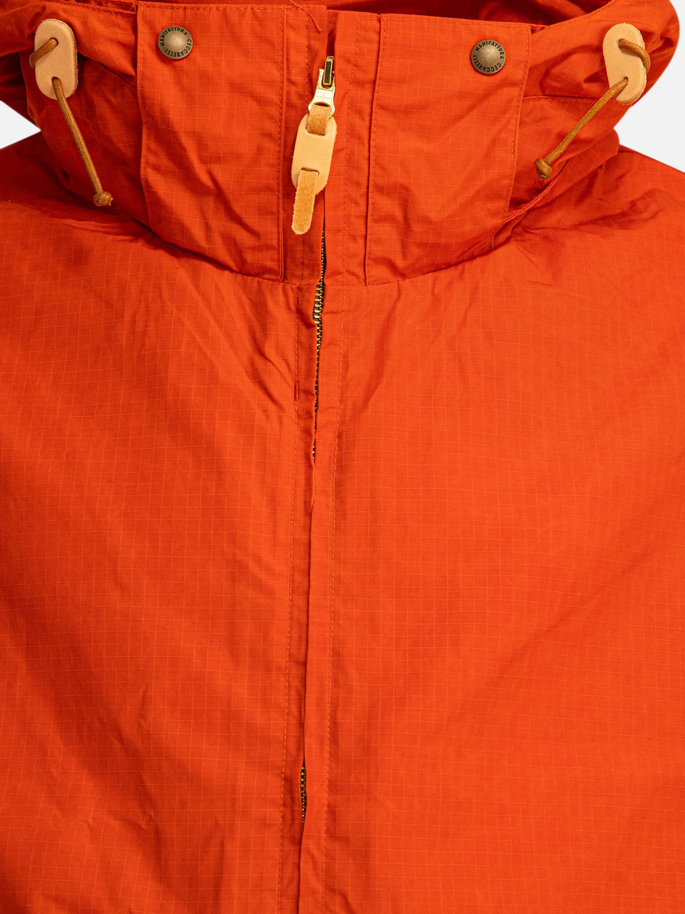 Giacche overshirt Solid colour  Arancione - Manifattura Ceccarelli Uomo | PDP | VIETTI Online Store | thumbnail_3