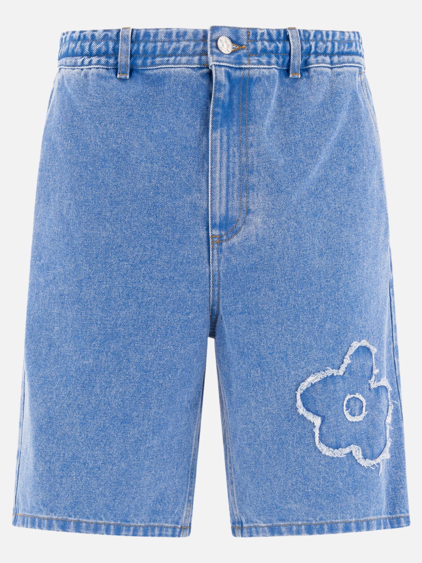 Marni Bermuda shorts with applications Blue