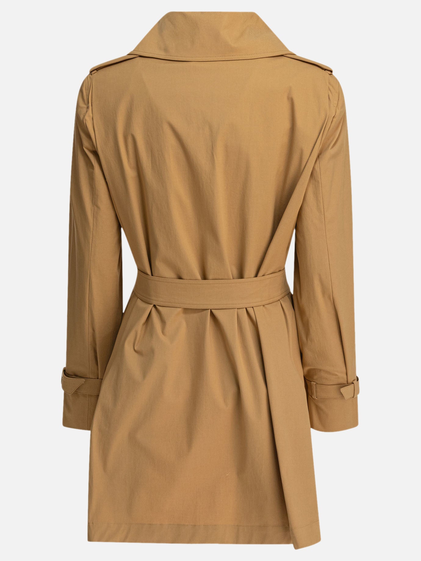Max Mara Cotton canvas raincoat 16086667_40 Beige thumbnail_2