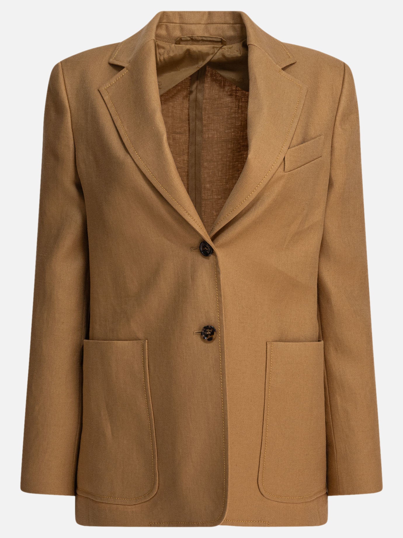 Blazer Solid colour  Beige - Max Mara Donna | PDP | VIETTI Online Store | Zoom-Modal

