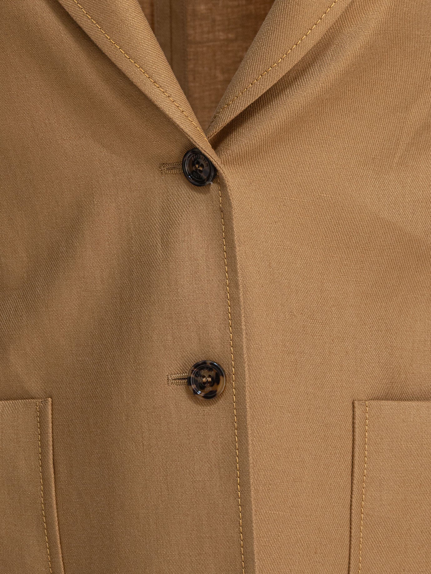 Blazer Solid colour  Beige - Max Mara Donna | PDP | VIETTI Online Store | thumbnail_3