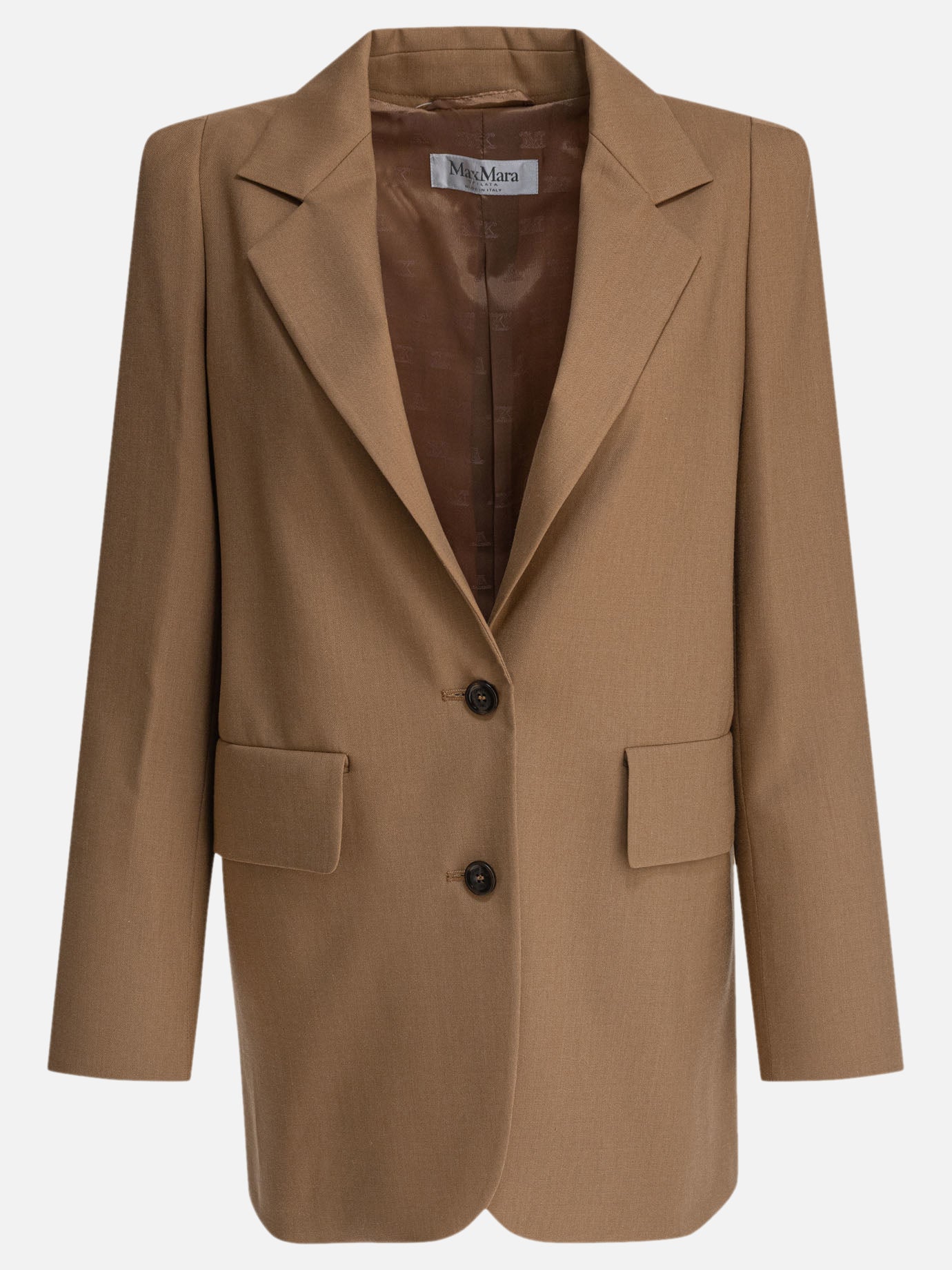 Blazer Solid colour  Beige - Max Mara Donna | PDP | VIETTI Online Store | thumbnail