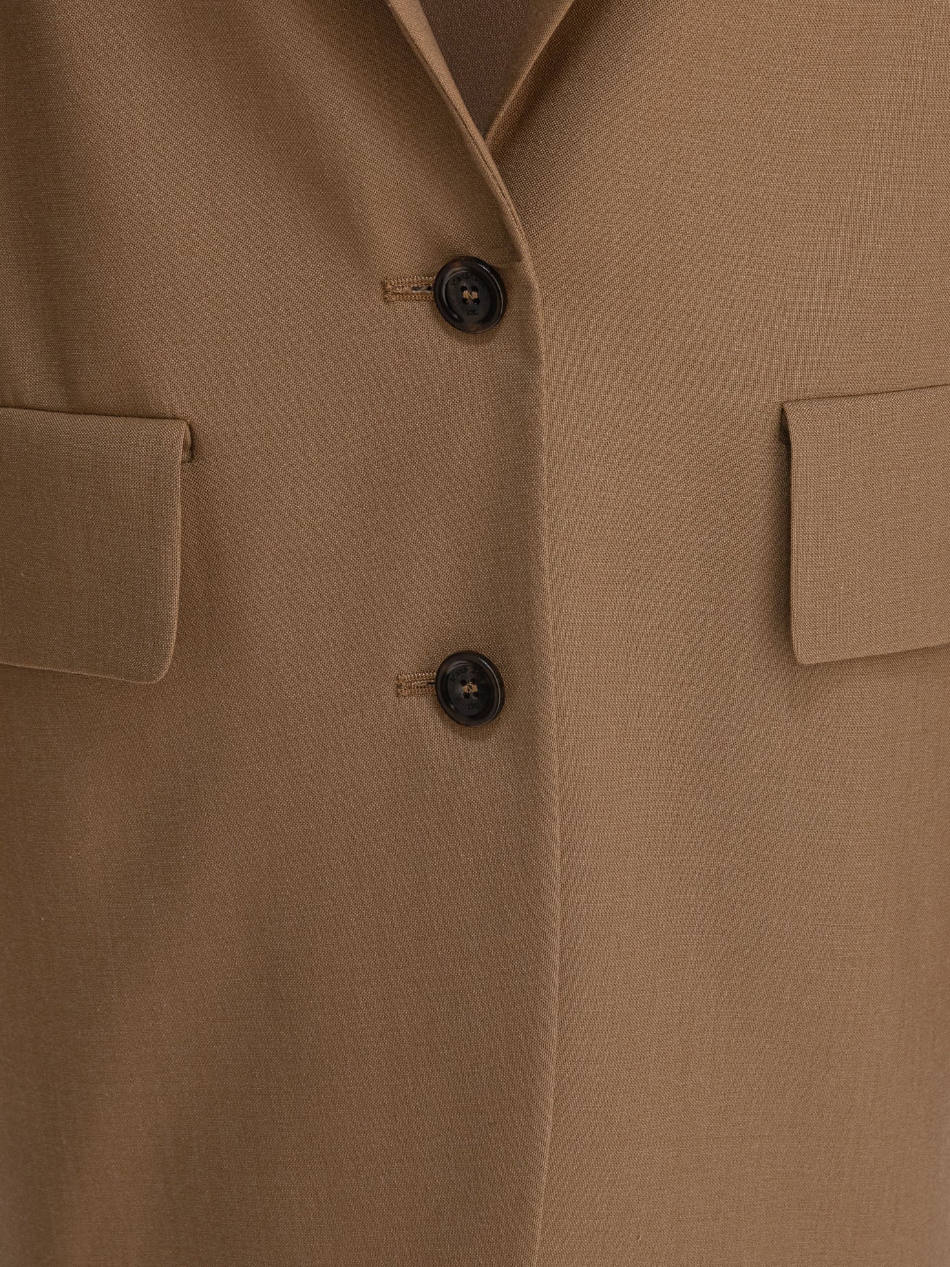 Blazer Solid colour  Beige - Max Mara Donna | PDP | VIETTI Online Store | thumbnail_3