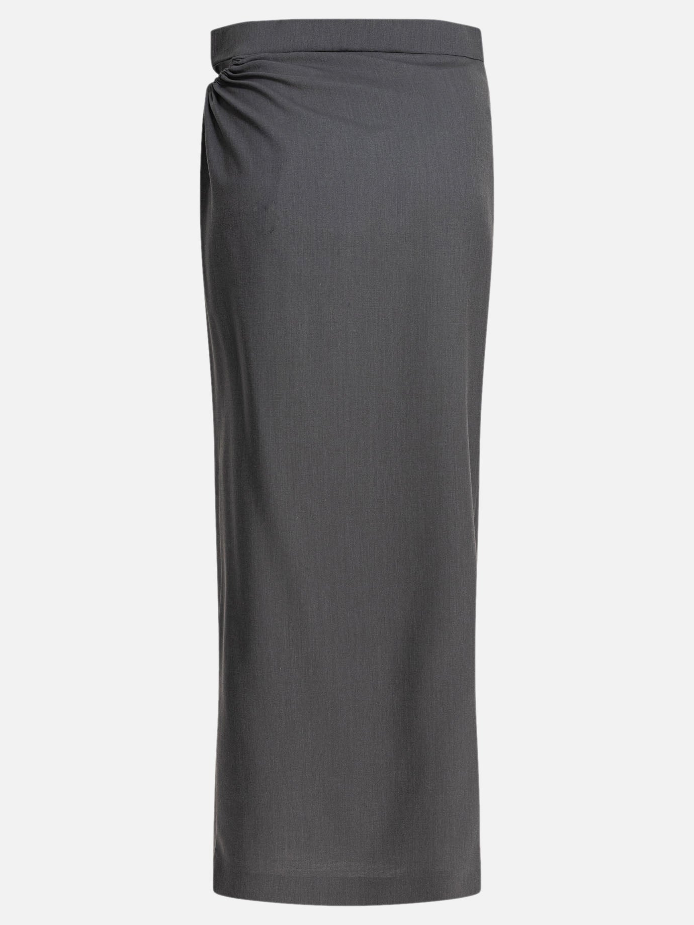 Long skirts Solid colour  Grey - Max Mara Women | PDP | VIETTI Online Store | thumbnail_2