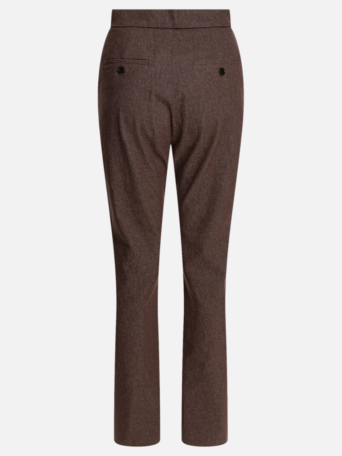 パンツ Max Mara SS25 GALIZIA DENIM TROUSERS (2511131013600 002) Max Mara Denim-effect cotton trousers - Women | VIETTI