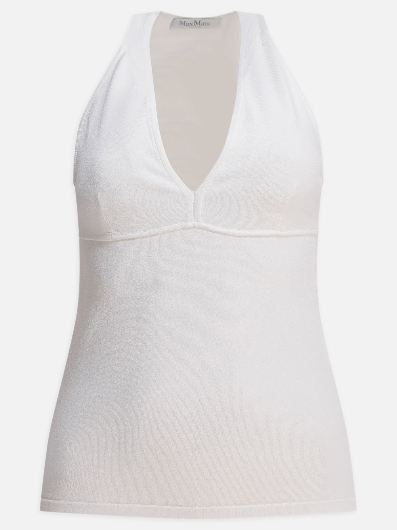 Max Mara Viscose top White