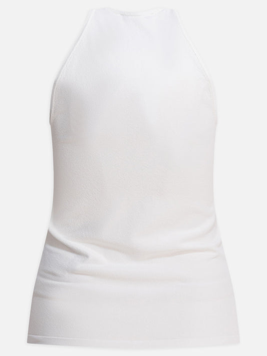 Max Mara Top in viscosa 18391576_S White 2