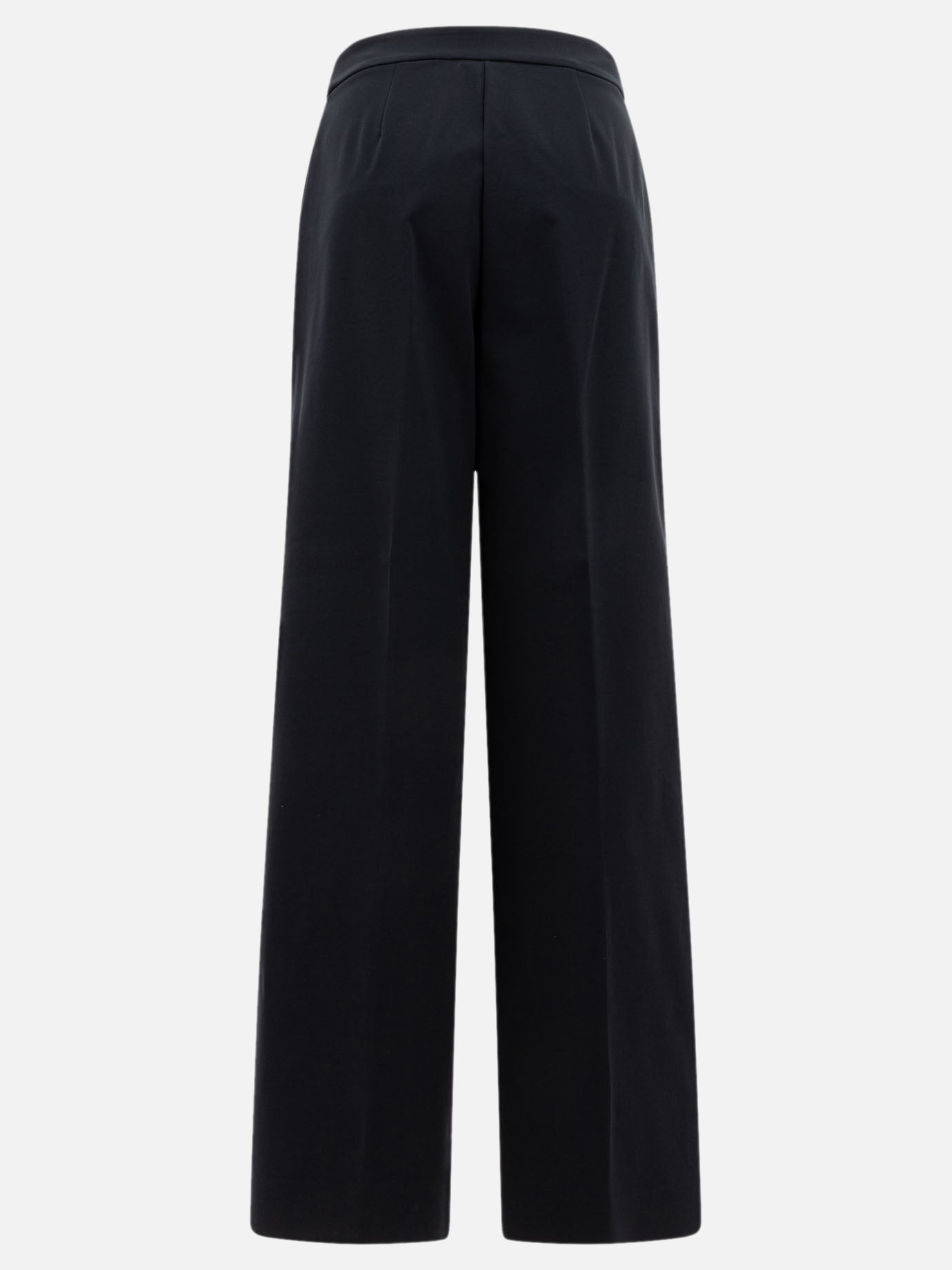 Max Mara Denim-effect cotton trousers - Women | VIETTI