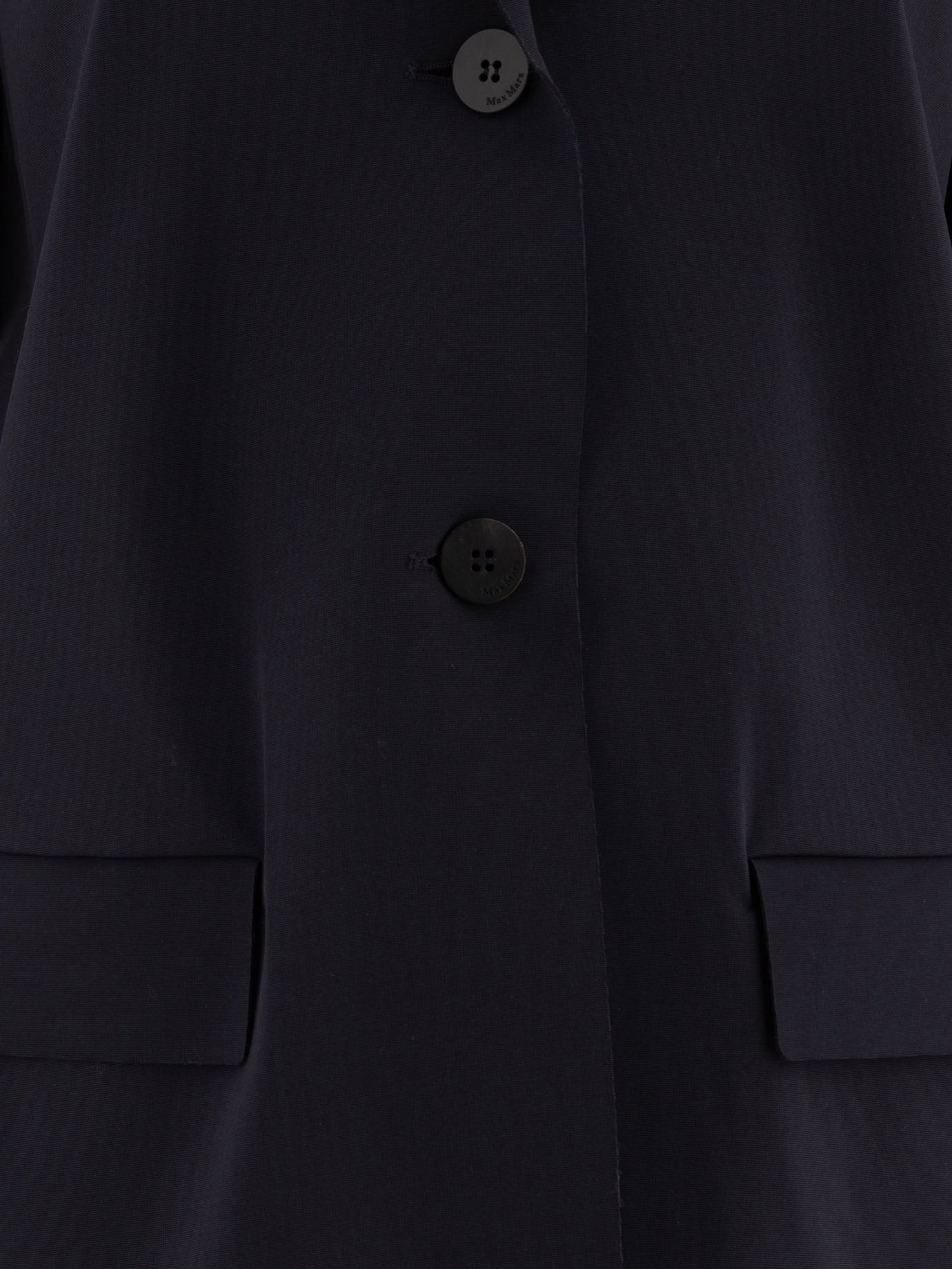 Max Mara Blazer monopetto in jersey 12957218_XS Blue thumbnail_3