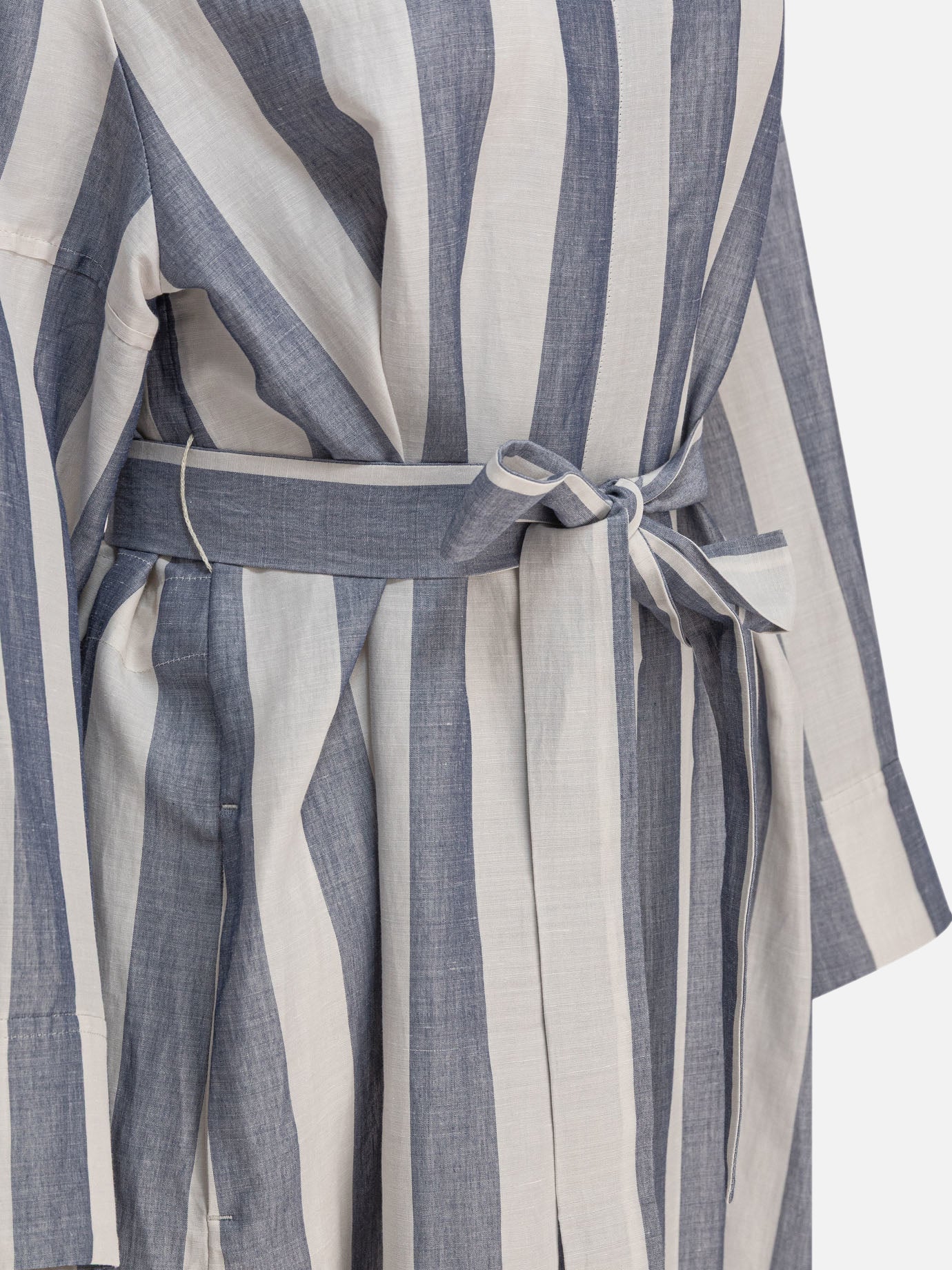 Long dresses Striped  White - Max Mara S Women | PDP | VIETTI Online Store | thumbnail_4