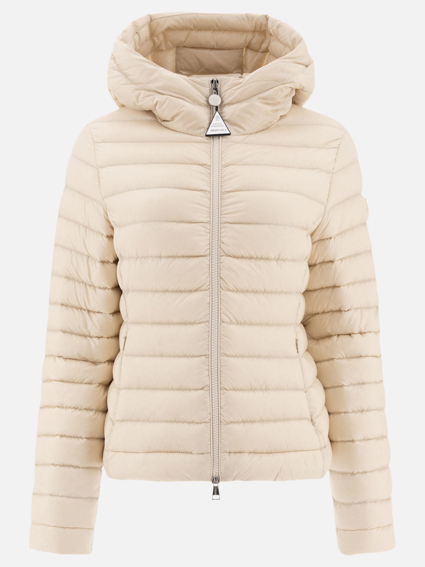 Down jackets Logo  White - Moncler Women | PDP | VIETTI Online Store | thumbnail