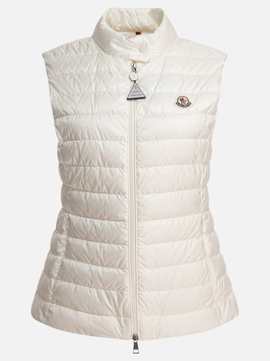 Moncler Gilet imbottito in piuma Igens 18097375_0 White 1