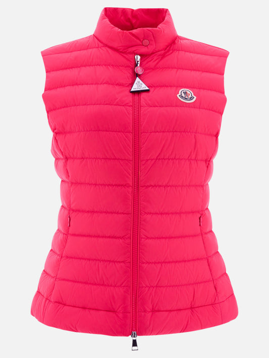 Moncler Gilet imbottito in piuma Igens 13569042_0 Fuchsia 1