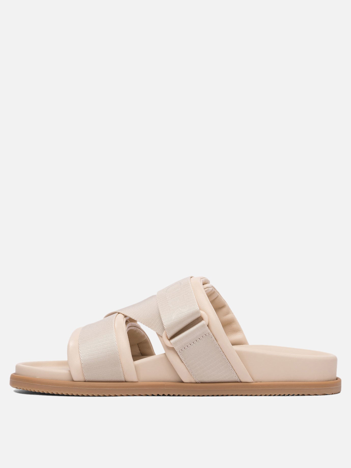 Moncler "Mon Summer" slides Beige