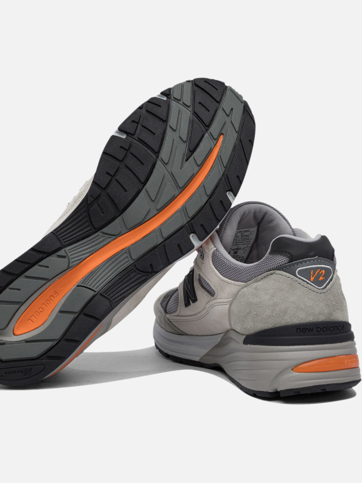 New Balance "Made in UK 991V2 Winter Flare" Sneakers Grey