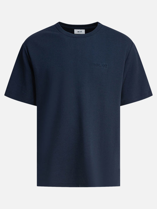 NN.07 T-shirt "Nat" 14614084_S Blue 1