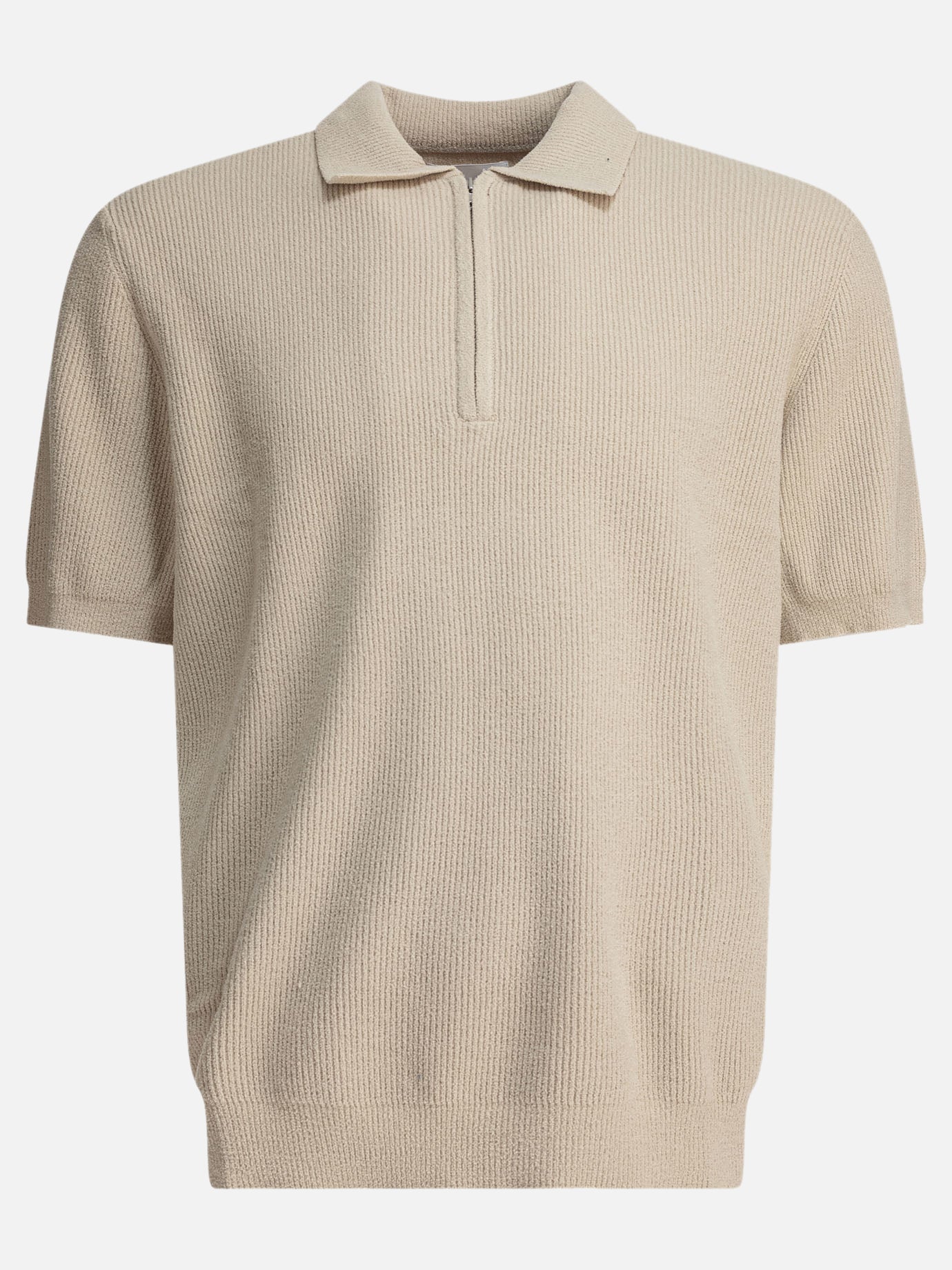 Polo senza bottoni 2526429634  Beige - NN.07 Uomo | PDP | VIETTI Online Store | thumbnail