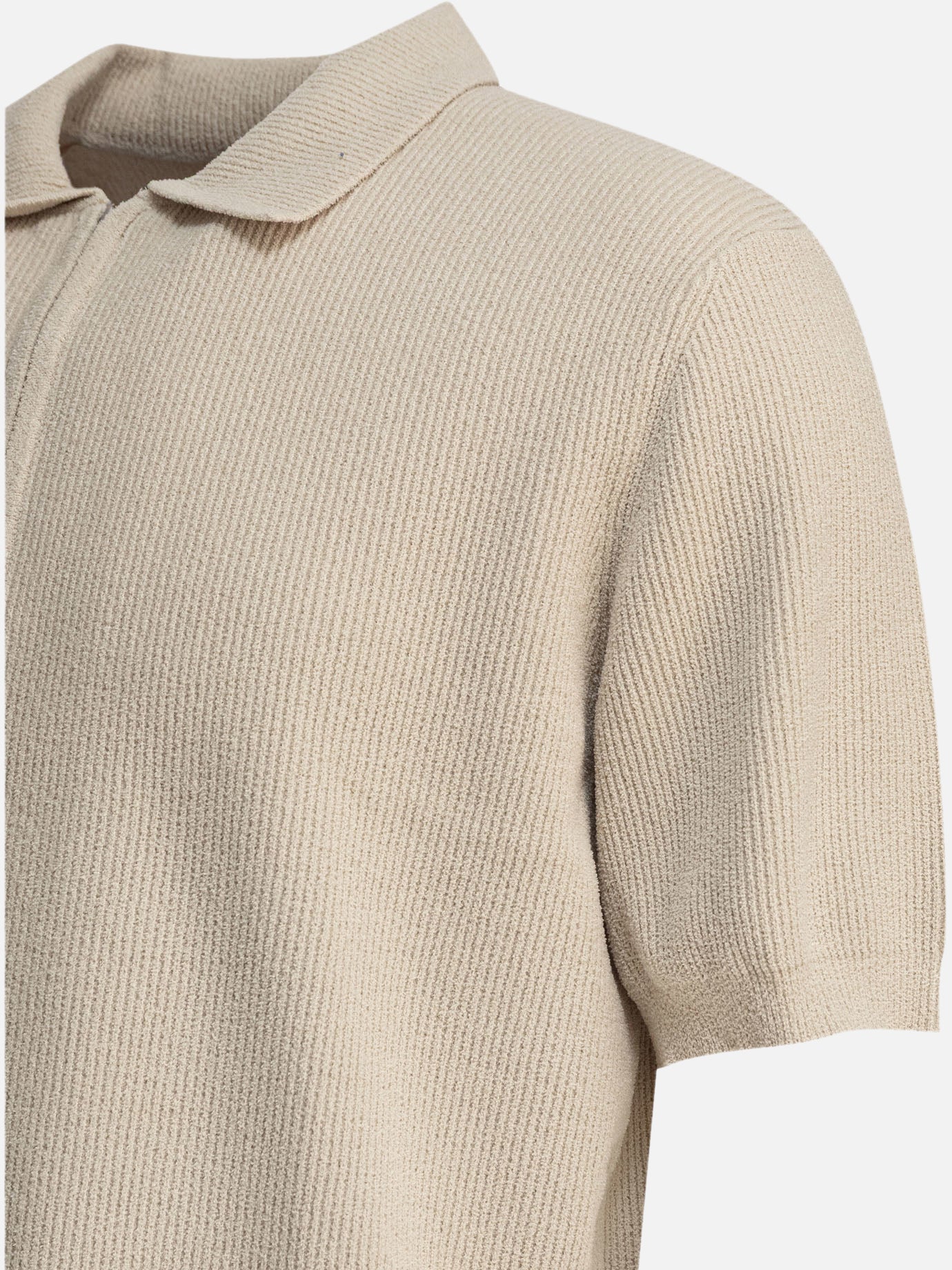 Polo senza bottoni 2526429634  Beige - NN.07 Uomo | PDP | VIETTI Online Store | thumbnail_4