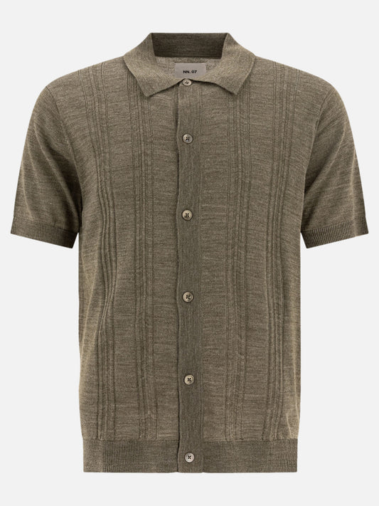 NN.07 Camicia "Thor" 13900666_S Green 1