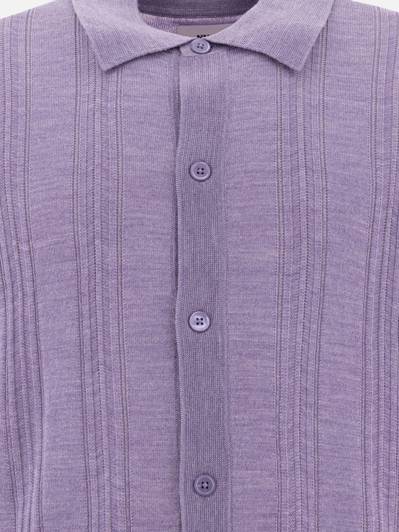 Cardigan Solid colour  Viola - NN.07 Uomo | PDP | VIETTI Online Store | Zoom-Modal_3
