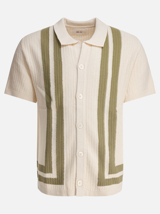NN.07 Camicia "Ares" 14757653_S Beige 1