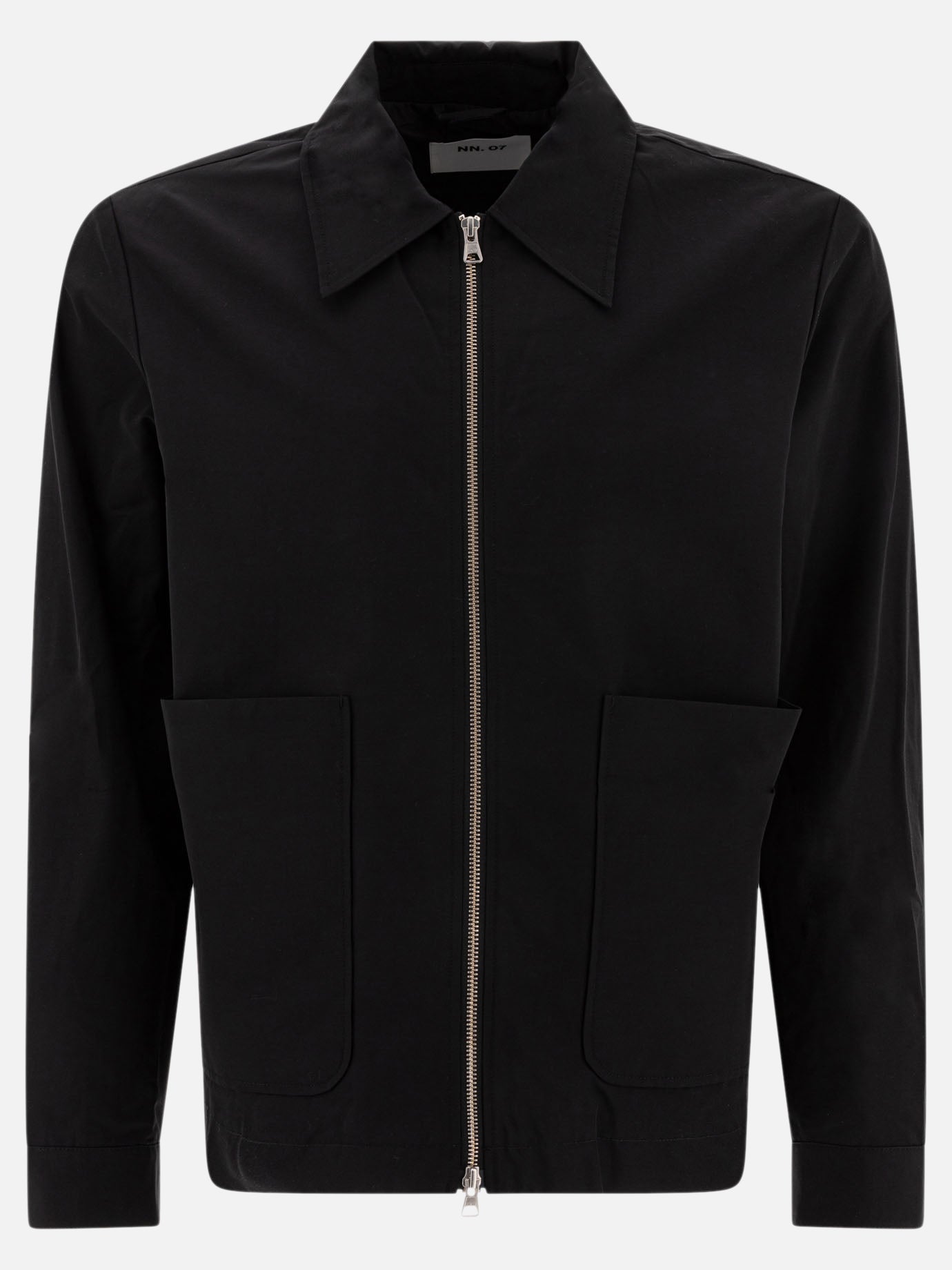 Giacche overshirt Solid colour  Nero - NN.07 Uomo | PDP | VIETTI Online Store | thumbnail