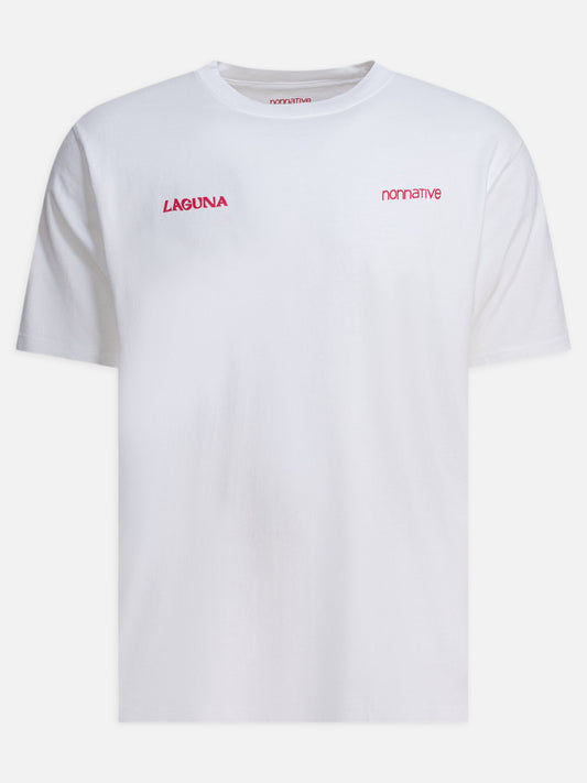 Crewneck t-shirts Graphics  White - nonnative Men | PDP | VIETTI Online Store 
