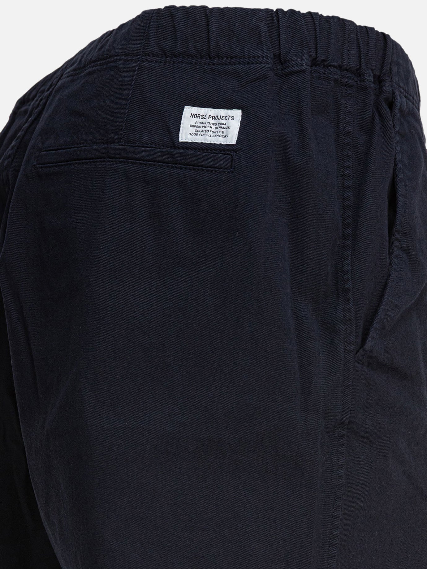 Short cinque tasche Solid colour  Blu - Norse Projects Uomo | PDP | VIETTI Online Store | thumbnail_4