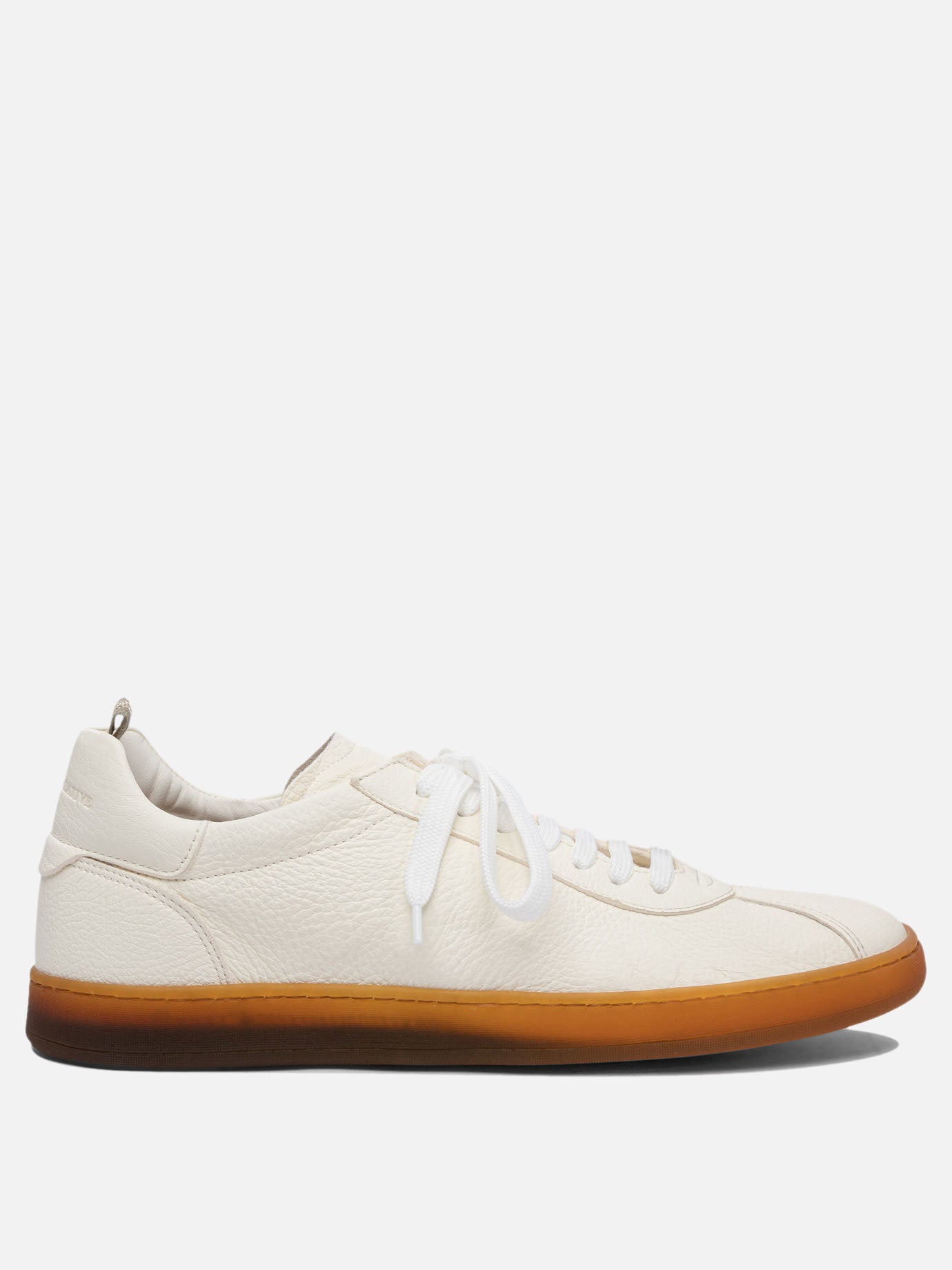 Sneaker basse 100% deer leather - 100% rubber  Bianco - Officine Creative Uomo | PDP | VIETTI Online Store | thumbnail