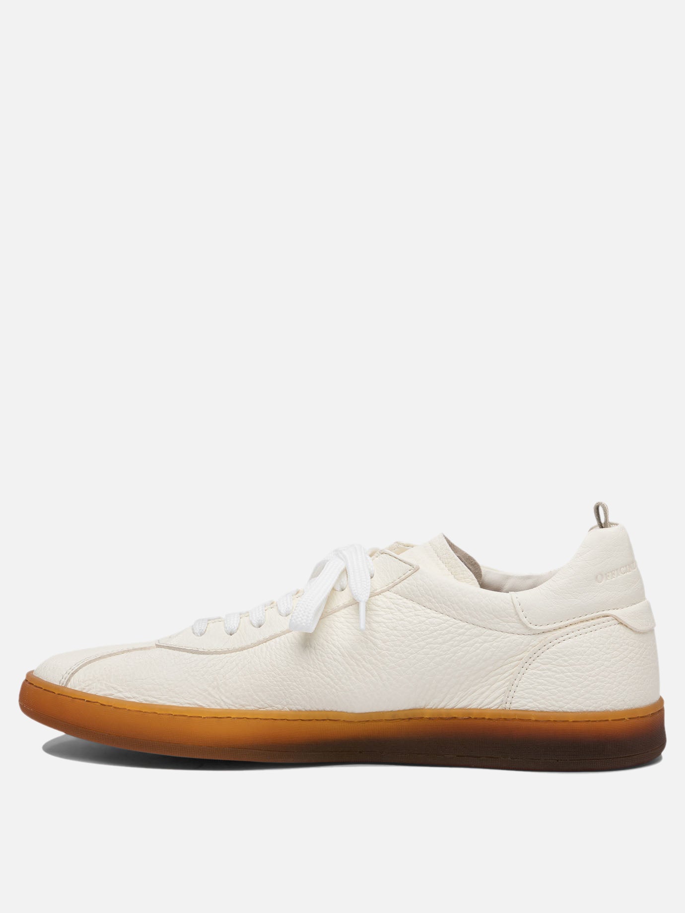 Sneaker basse 100% deer leather - 100% rubber  Bianco - Officine Creative Uomo | PDP | VIETTI Online Store | thumbnail_3