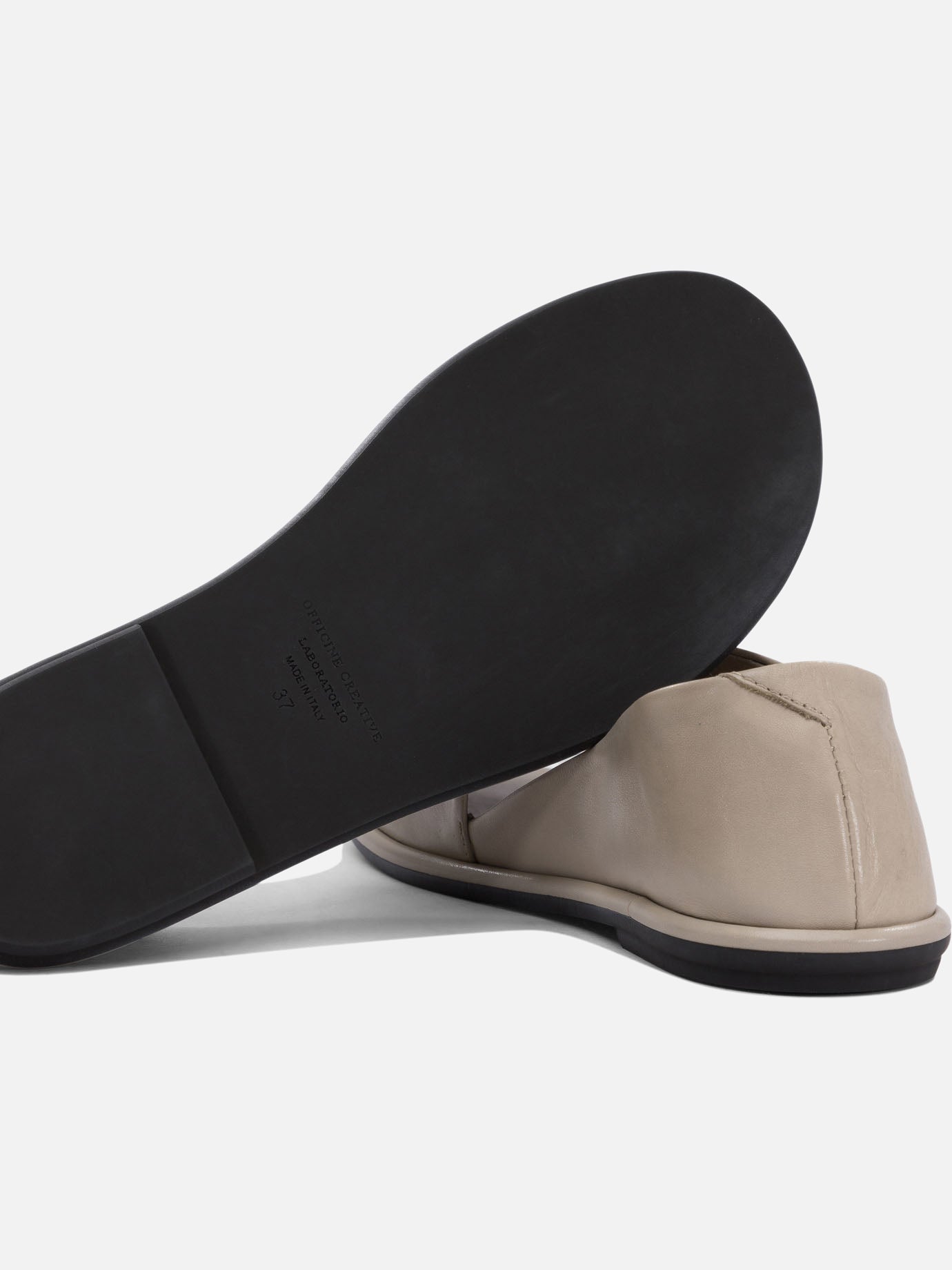 Officine Creative &quot;Mienne 102&quot; Slippers 14928630_37½ Black thumbnail_5