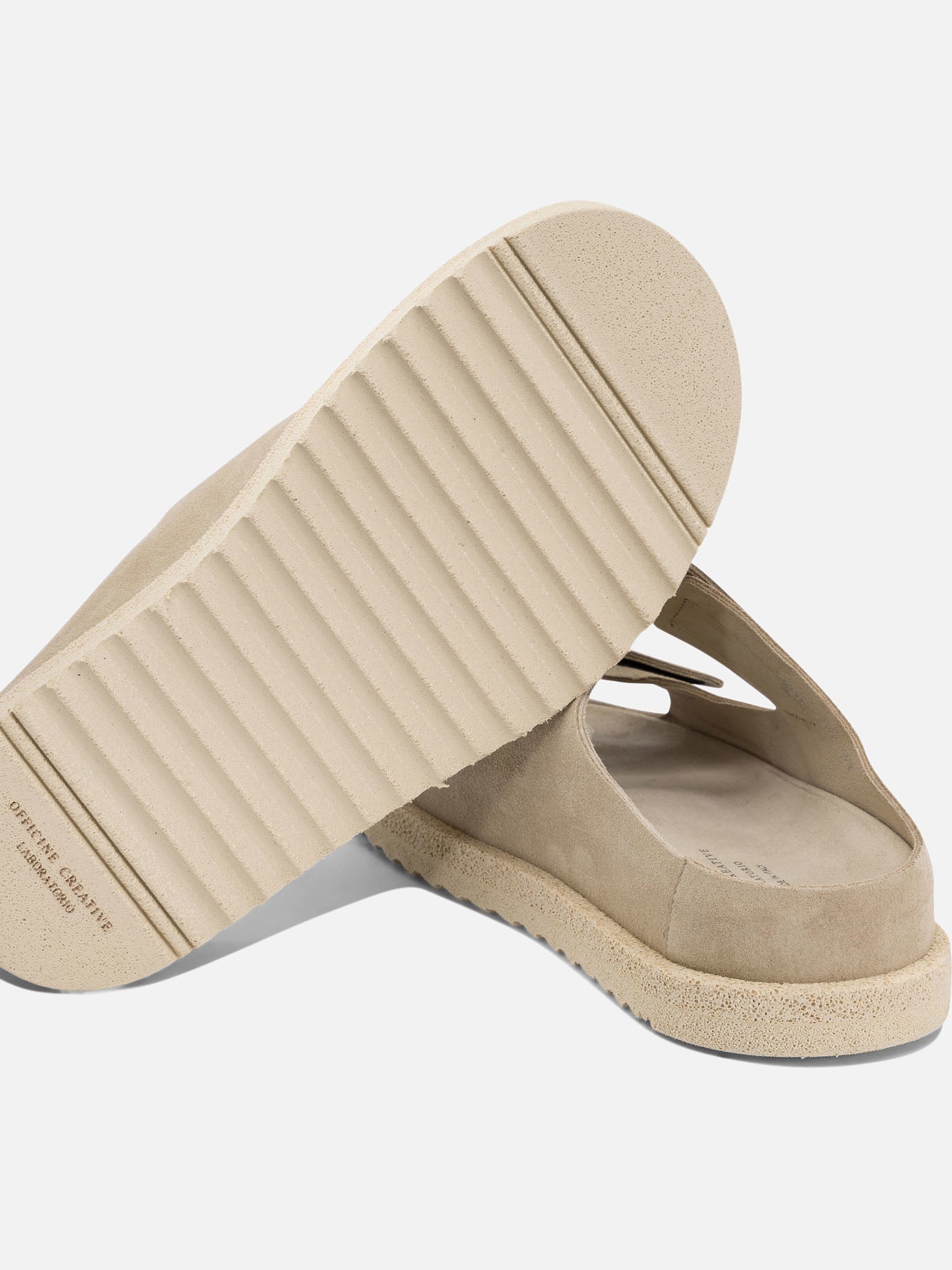 Sandali bassi 100% leather - 100% rubber  Beige - Officine Creative Donna | PDP | VIETTI Online Store | thumbnail_5