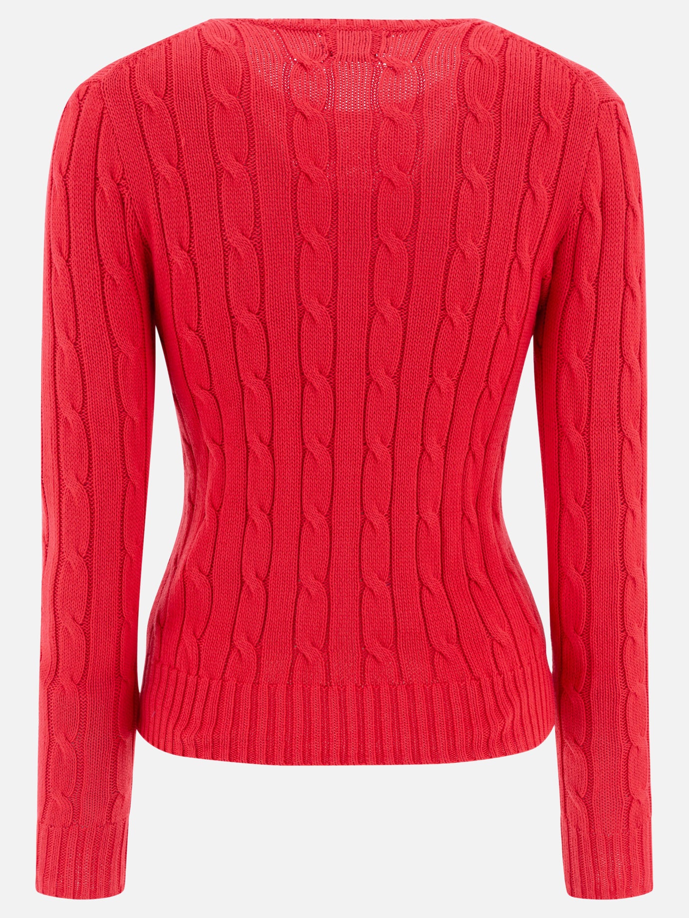 Crewneck sweaters Solid colour  Red - Polo Ralph Lauren Women | PDP | VIETTI Online Store | thumbnail_2