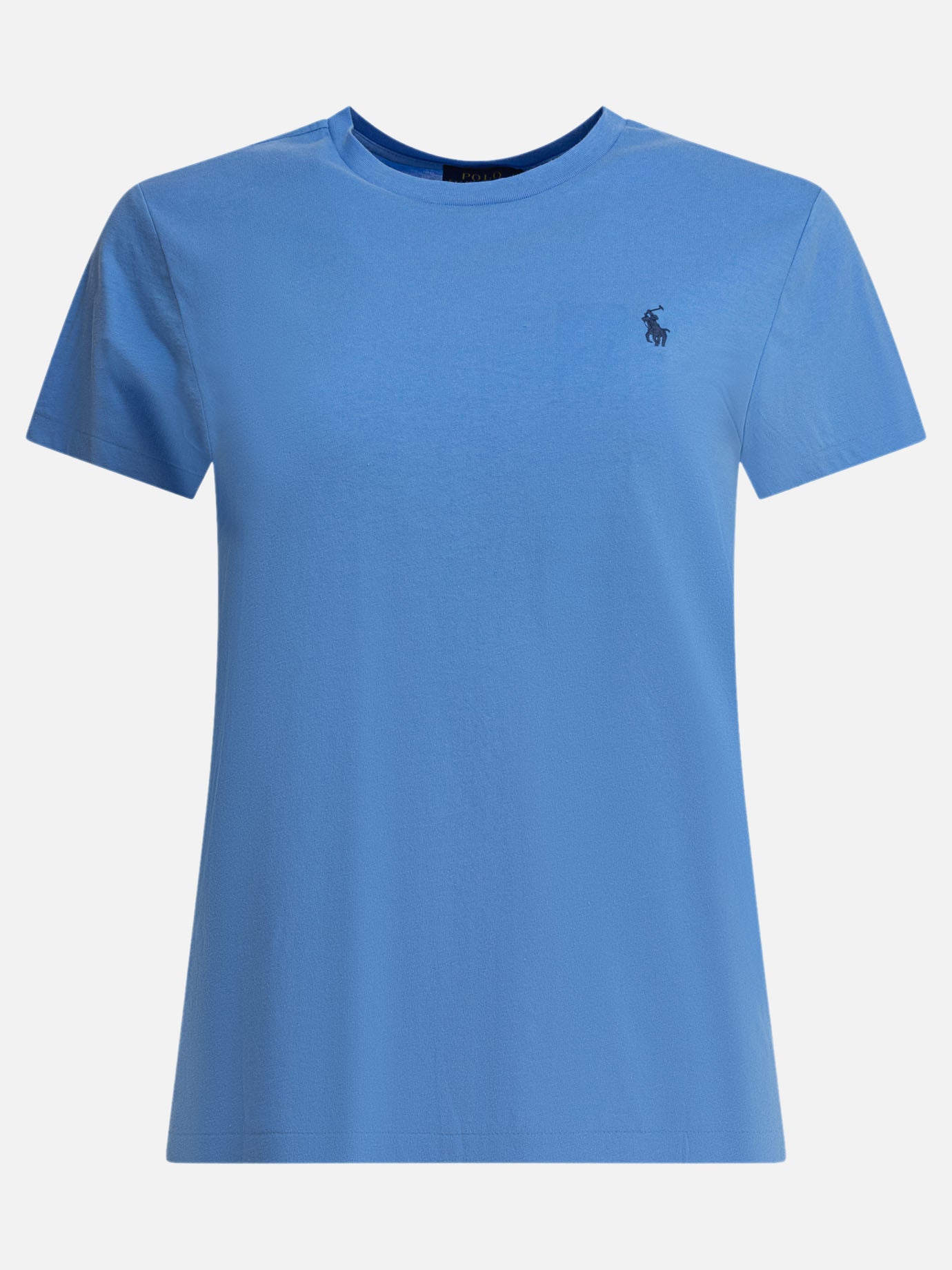 Polo Ralph Lauren T-shirt in cotone slim-fit 18433631_XS Light blue thumbnail_1