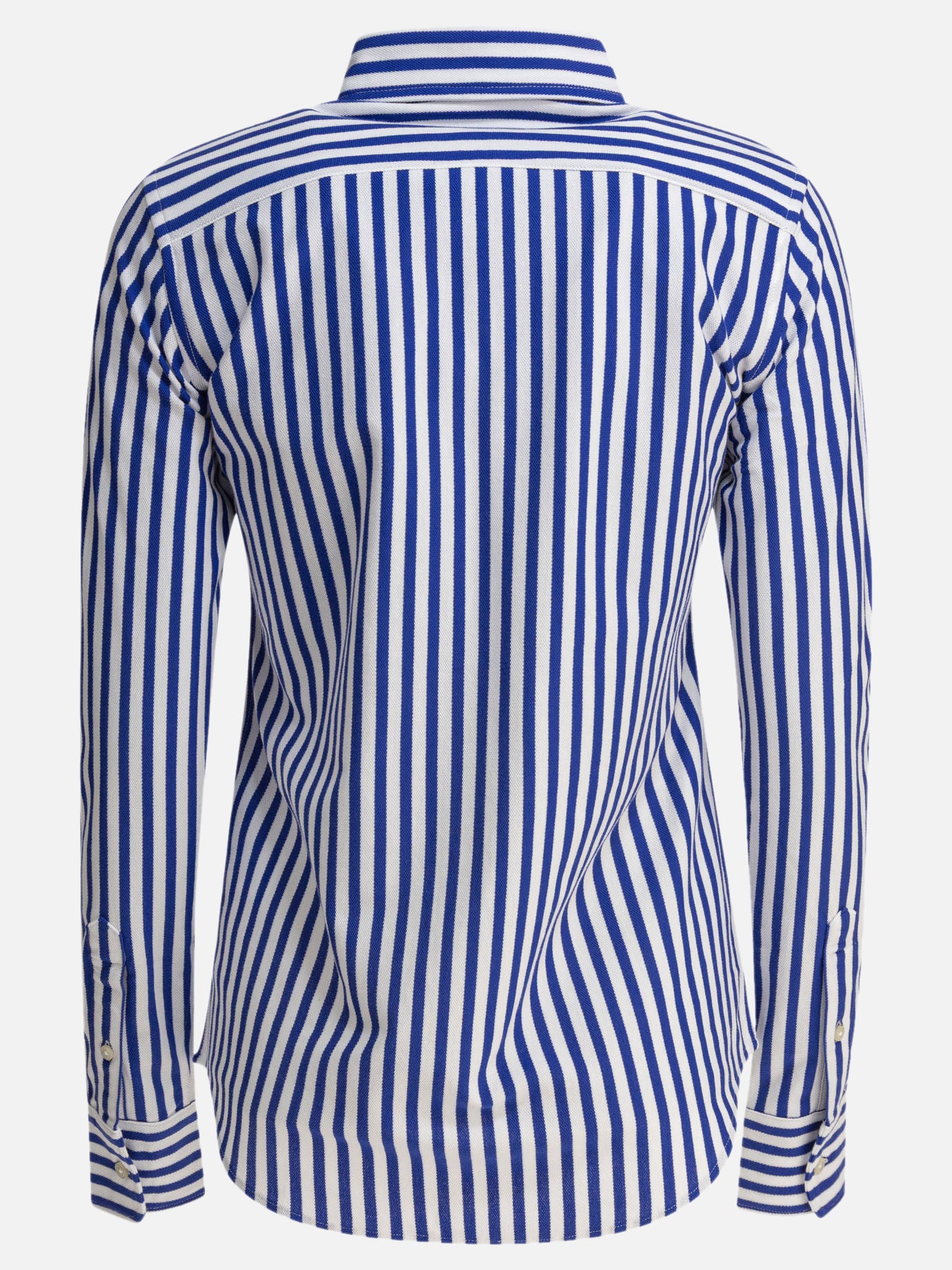 Polo Ralph Lauren Camicia in Oxford di cotone a righe 13127251_XS Blue thumbnail_2