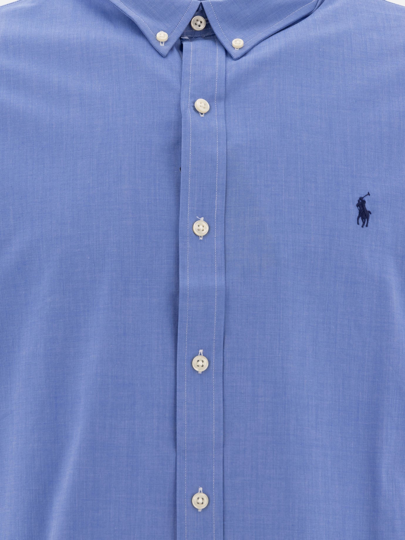 Camicie casual Solid colour  Blu - Polo Ralph Lauren Uomo | PDP | VIETTI Online Store | Zoom-Modal_3
