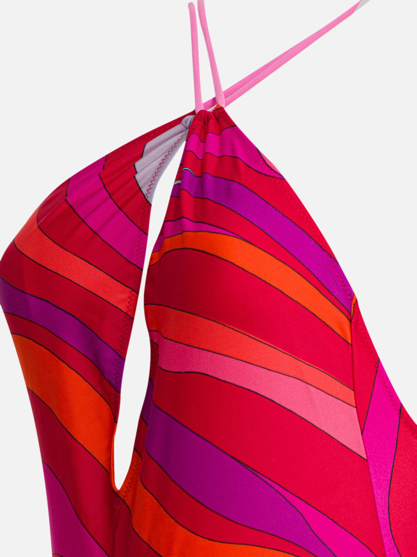 Pucci Swimsuit in Marmo print Pink