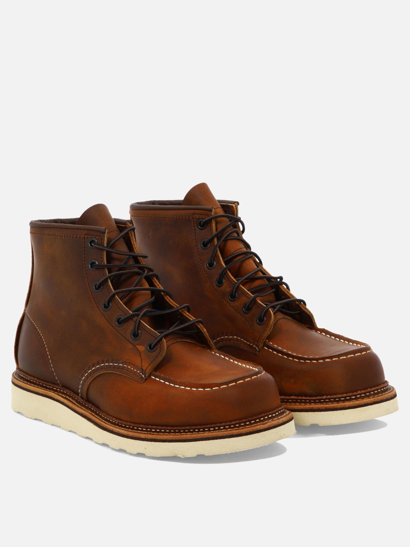 Red Wing Shoes &quot;Classic Moc&quot; ankle boots 15648606_7½ Brown thumbnail_2