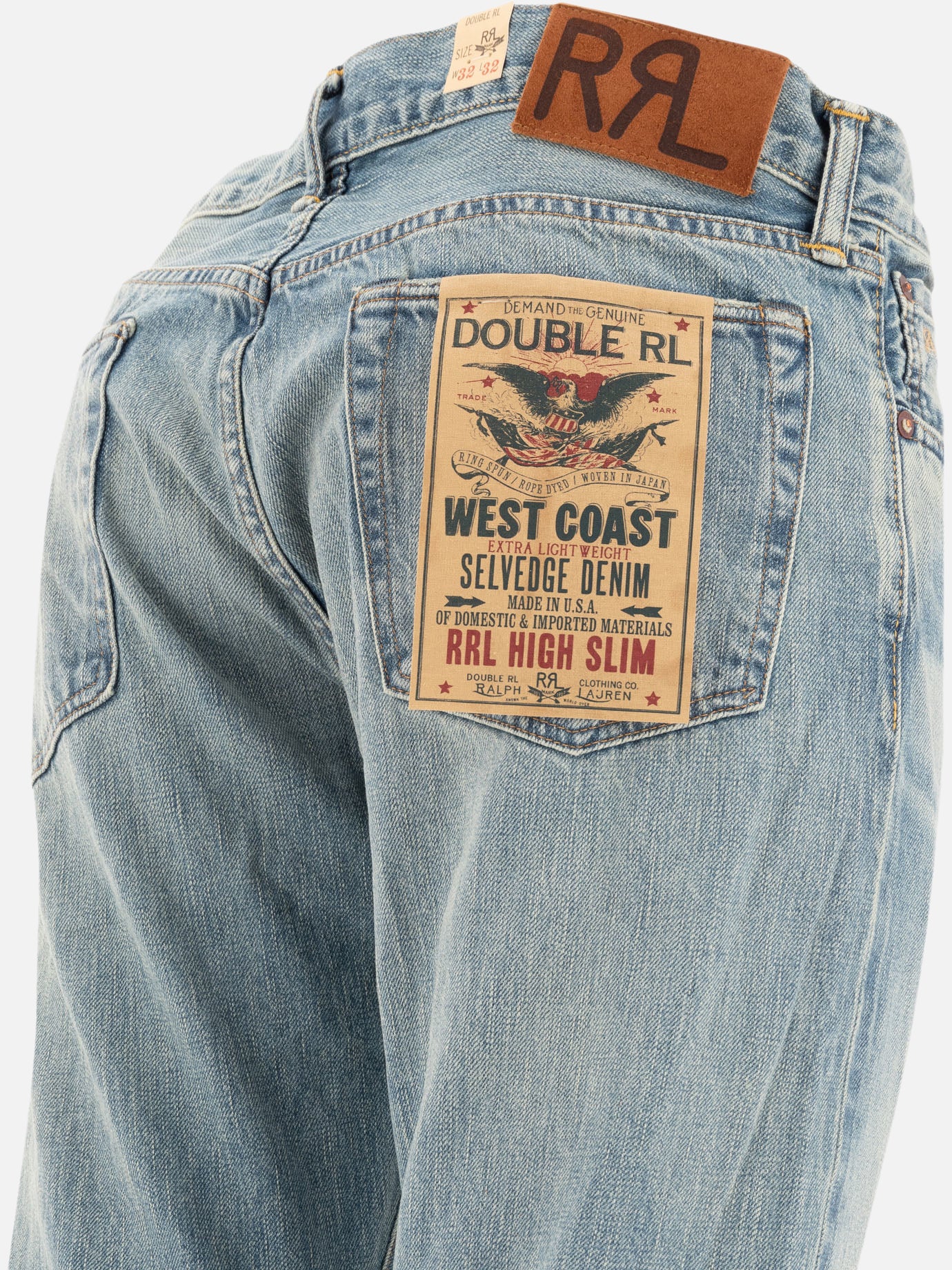 RRL by Ralph Lauren Straight-leg jeans 14713295_30/32 Light blue thumbnail_4