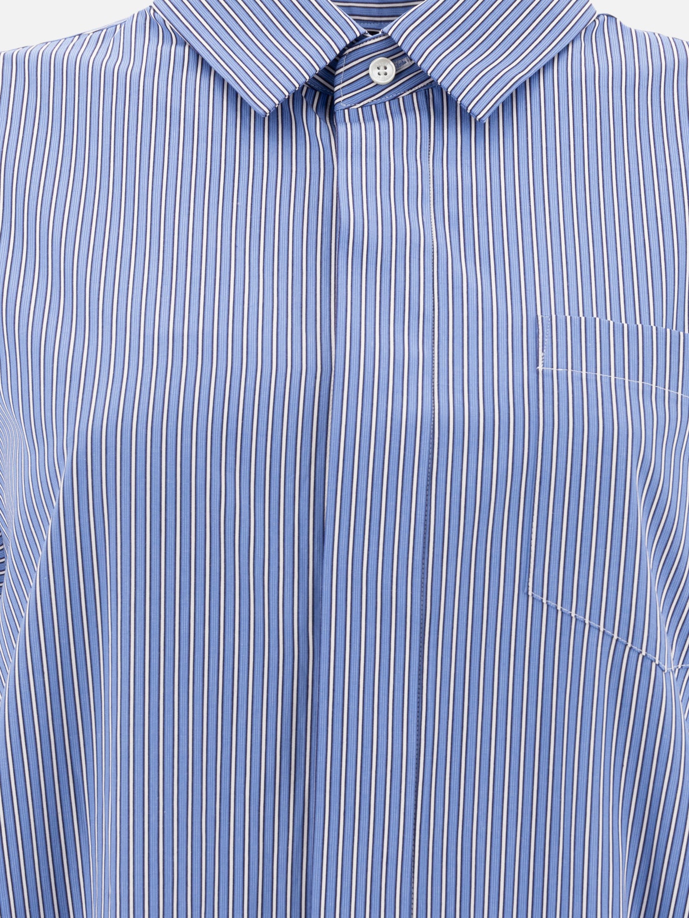 Mini dresses Striped  Blue - Sacai Women | PDP | VIETTI Online Store | Zoom-Modal_3
