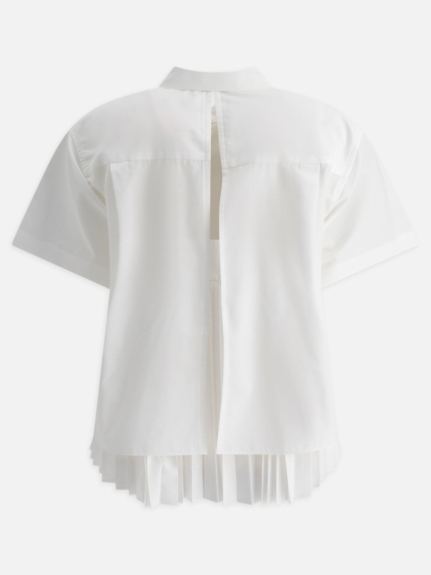 Sacai Camicia in popeline di cotone 17722858_2 White thumbnail_2