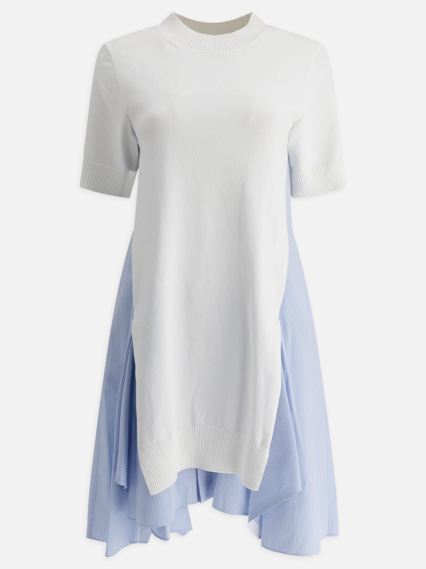 Abiti corti Striped  Bianco - Sacai Donna | PDP | VIETTI Online Store | thumbnail