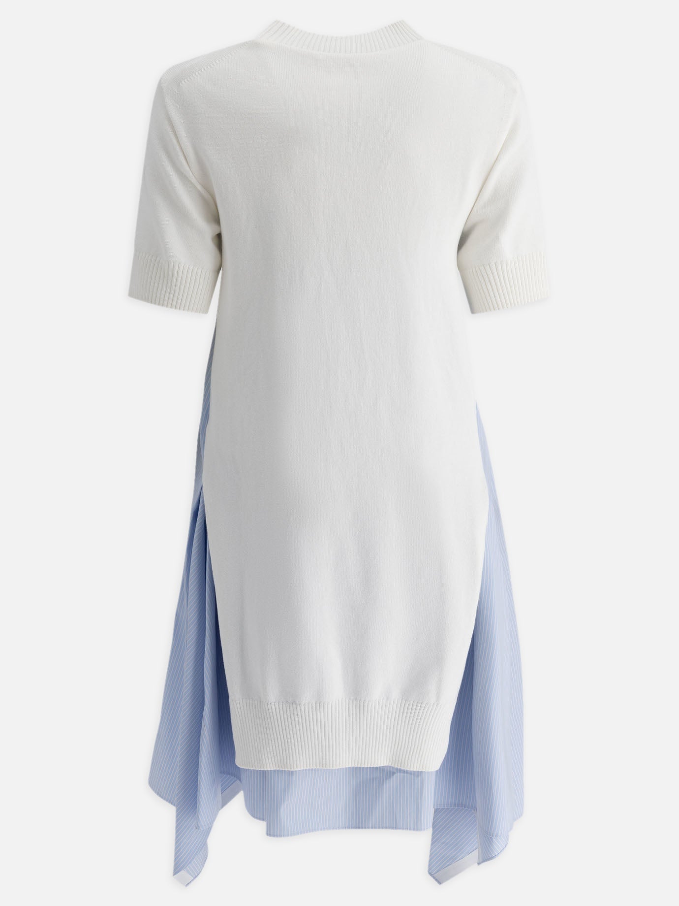 Abiti corti Striped  Bianco - Sacai Donna | PDP | VIETTI Online Store | thumbnail_2