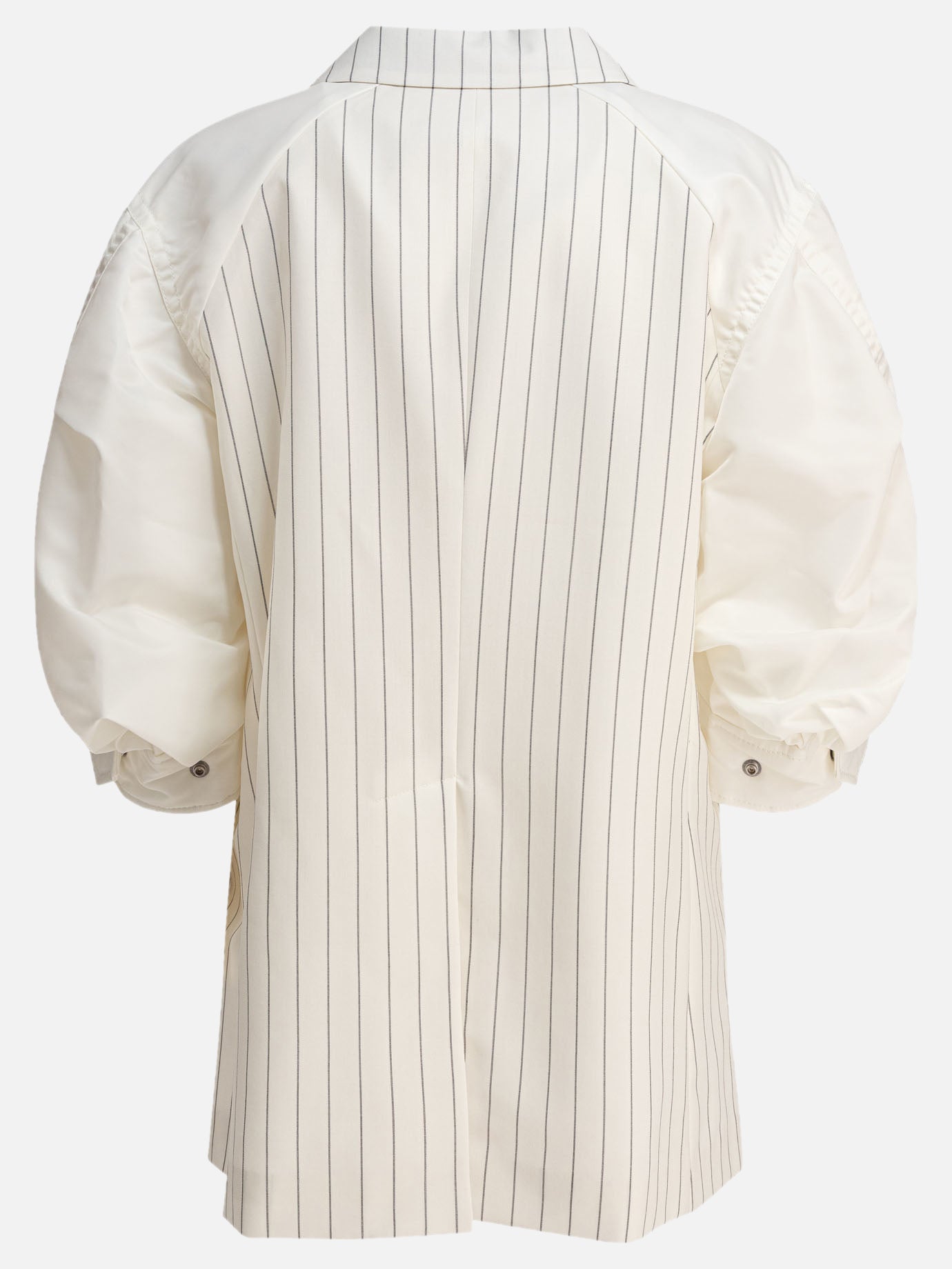Blazers Pinstriped  White - Sacai Women | PDP | VIETTI Online Store | thumbnail_2
