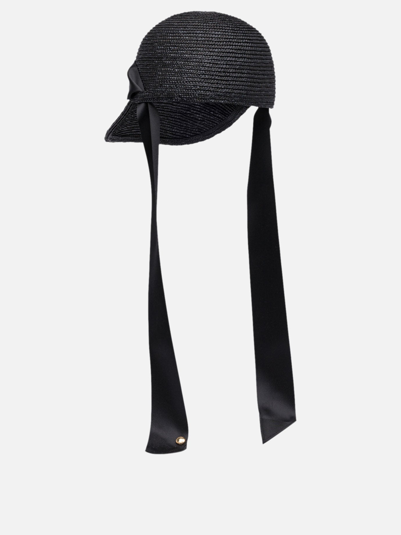 Sacai Straw hat Black