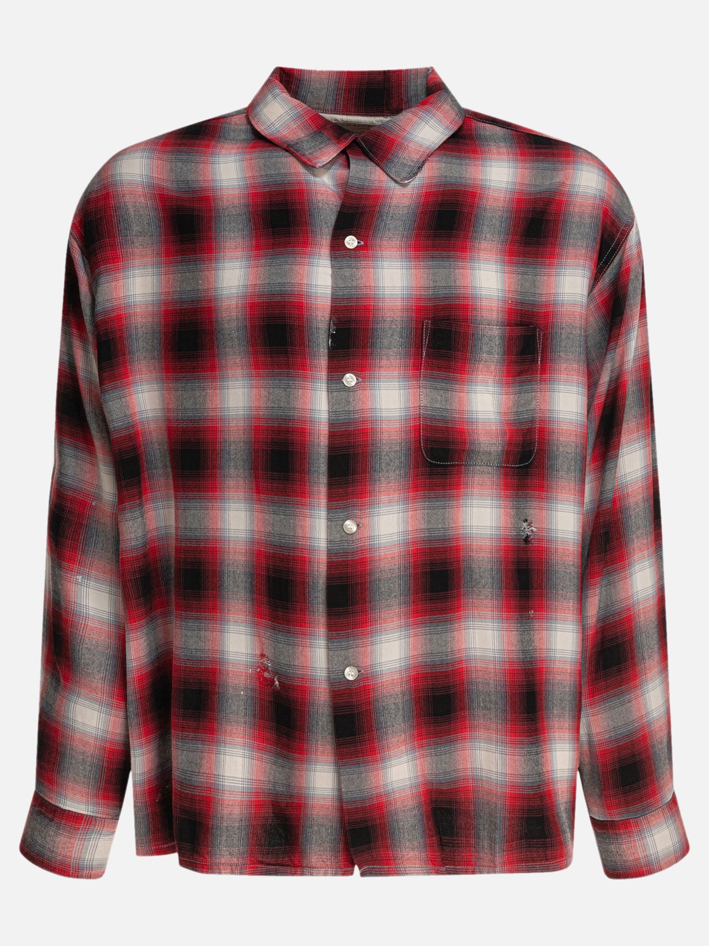 Casual shirts Check  Red - ©SAINT M×××××× Men | PDP | VIETTI Online Store | Zoom-Modal
