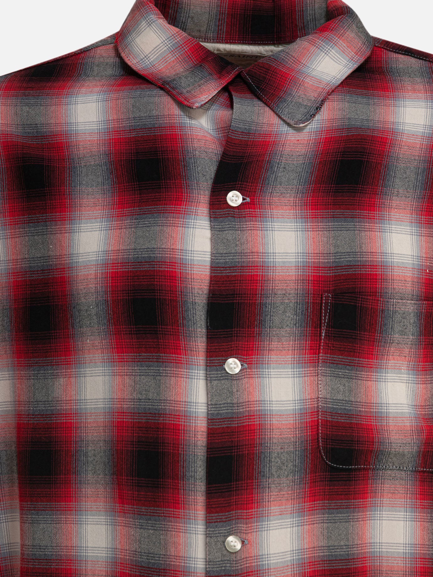 Casual shirts Check  Red - ©SAINT M×××××× Men | PDP | VIETTI Online Store | thumbnail_3